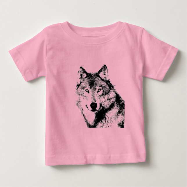 Camiseta De Bebé Wolf (Anverso)