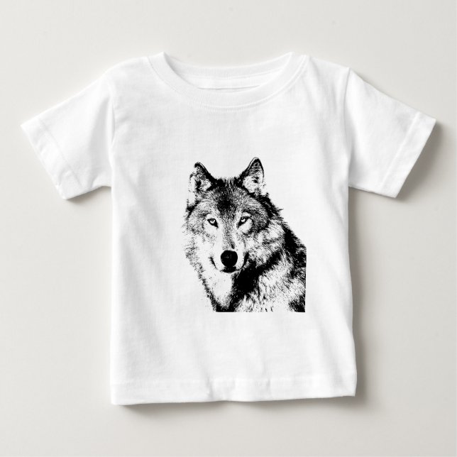 Camiseta De Bebé Wolf (Anverso)