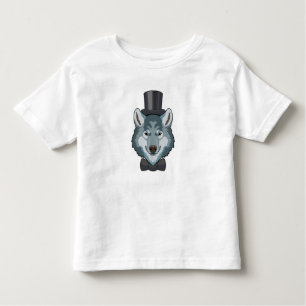 Camiseta De Bebé Wolf as Groom con Bow