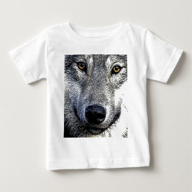 Camiseta De Bebé Wolf Eyes (Anverso)
