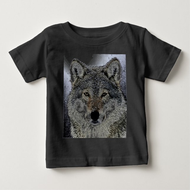 Camiseta De Bebé Wolf Eyes (Anverso)