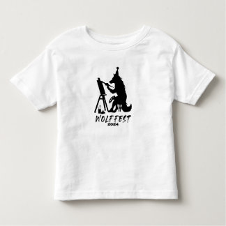 Camiseta De Bebé Wolf Fest 2024 Toddler Tee Design Front