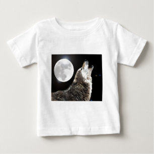 Camiseta De Bebé Wolf & Moon