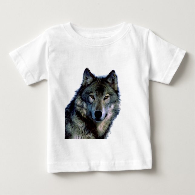 Camiseta De Bebé Wolf Portrait (Anverso)