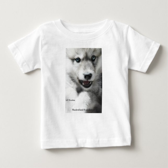 Camiseta De Bebé Wolf Pup Toddler T-Shirt (Anverso)