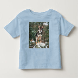 Camiseta De Bebé Wolfdog Toddler T-Shirt