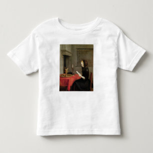 Camiseta De Bebé Woman Reading, c.1662