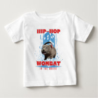 Wombat de Hip Hop Música Divertida Animal