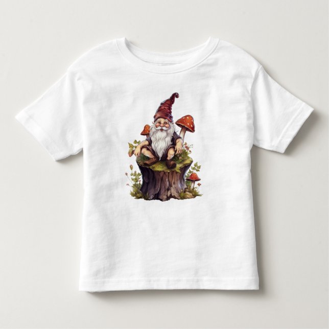 Camiseta De Bebé Woodland Gnome (Anverso)
