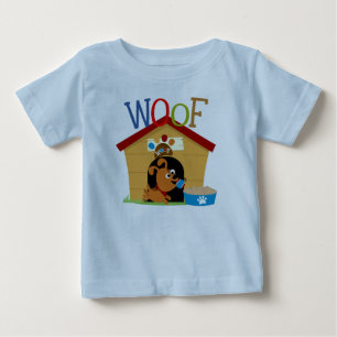 Camiseta De Bebé Woof Dog