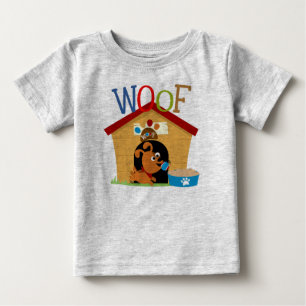 Camiseta De Bebé Woof Dog