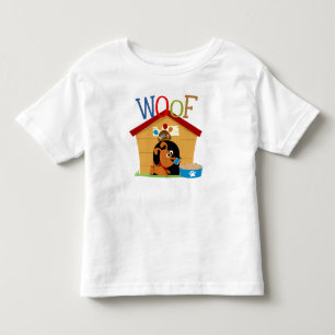 Camiseta De Bebé Woof Dog