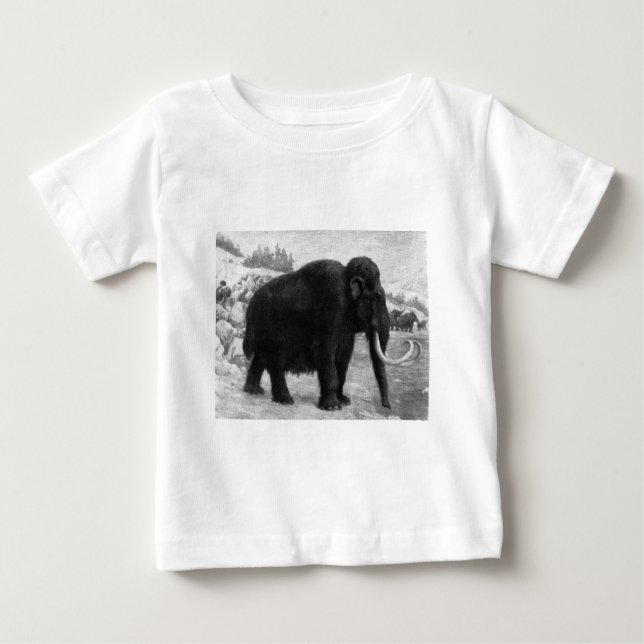 Camiseta De Bebé Wooly Mammoth Mod Destiny (Anverso)