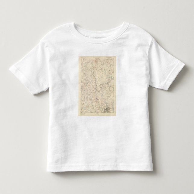 Camiseta De Bebé Worcester, Massachusetts (Anverso)