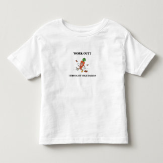 Camiseta De Bebé Work Out? I Thought Vegetables