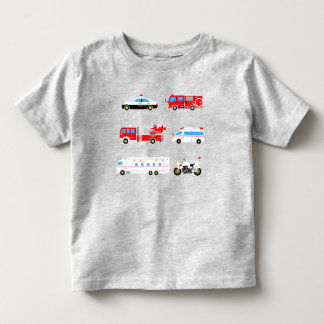 Camiseta De Bebé working cars T-shirt