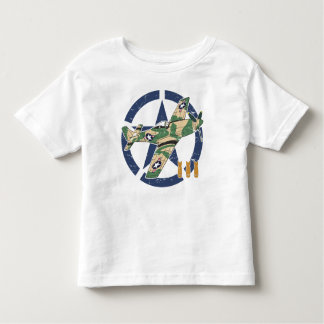 CAMISETA DE BEBÉ WORLD WAR II AIRCRAFT