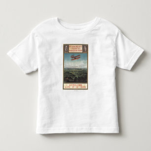 Camiseta De Bebé Wright Brothers Plane