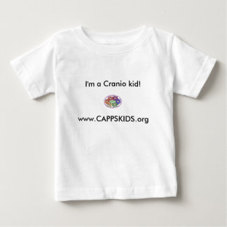 Camiseta De Bebé ¡www.CAPPSKIDS.org, soy un niño de Cranio!