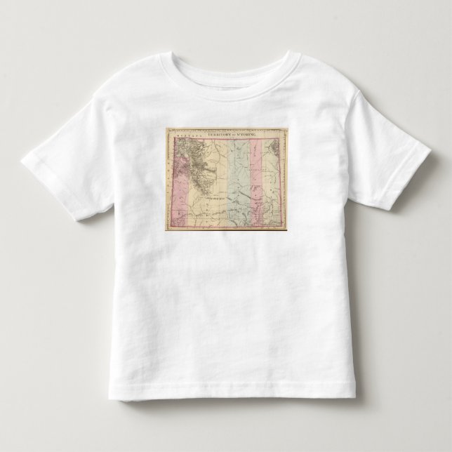 Camiseta De Bebé Wyoming (Anverso)
