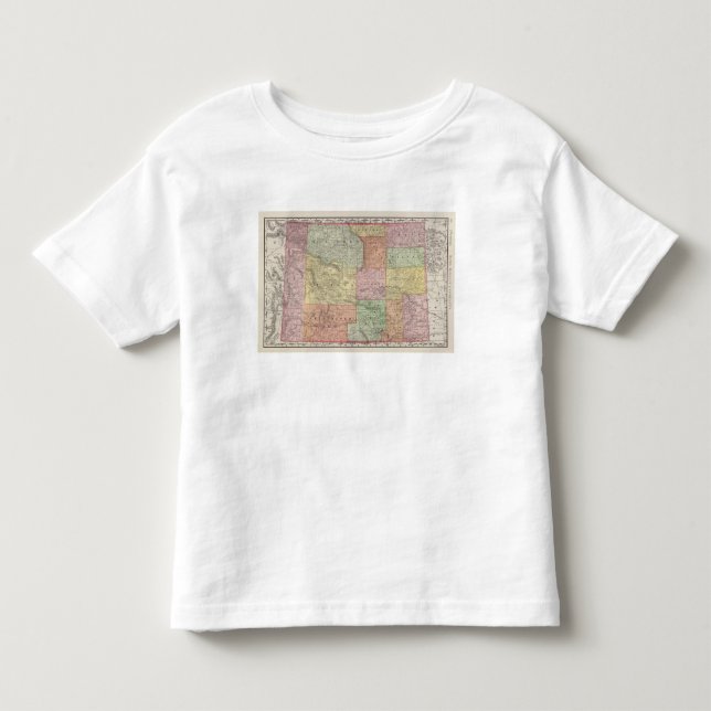 Camiseta De Bebé Wyoming 3 (Anverso)