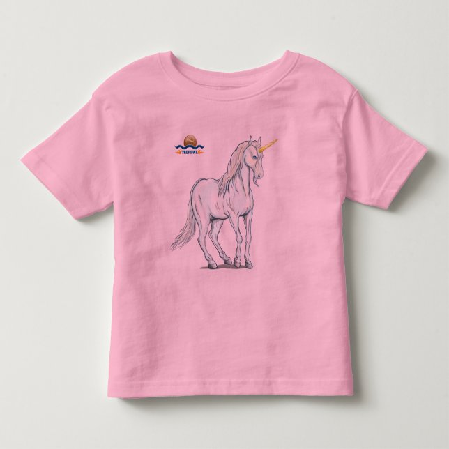 Camiseta De Bebé Xcorn - unicornio (Anverso)