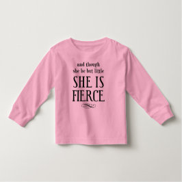 Camiseta De Bebé Y aunque sea pequeña, ¡es feroz!
