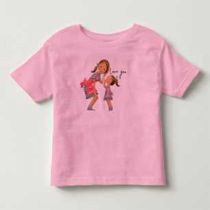 camiseta de bebé y niño pequeño amor