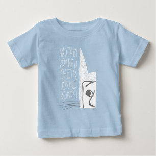 Camiseta De Bebé ¡Y rugieron sus terribles rugidos!
