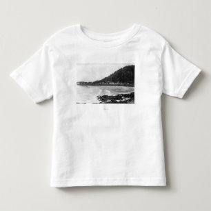 Camiseta De Bebé Yachats, opinión de la ciudad de Oregon y