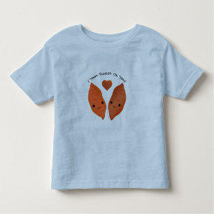 Camiseta De Bebé Yam Sweet Cute Sweet Potato