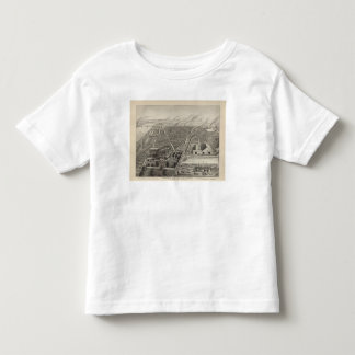 Camiseta De Bebé Yardas comunes de Kansas City, Kansas City, Kansas