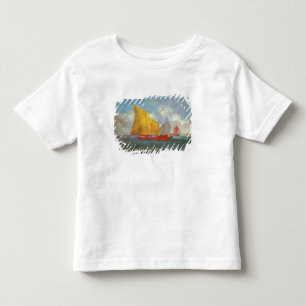 Camiseta De Bebé Yates en una bahía