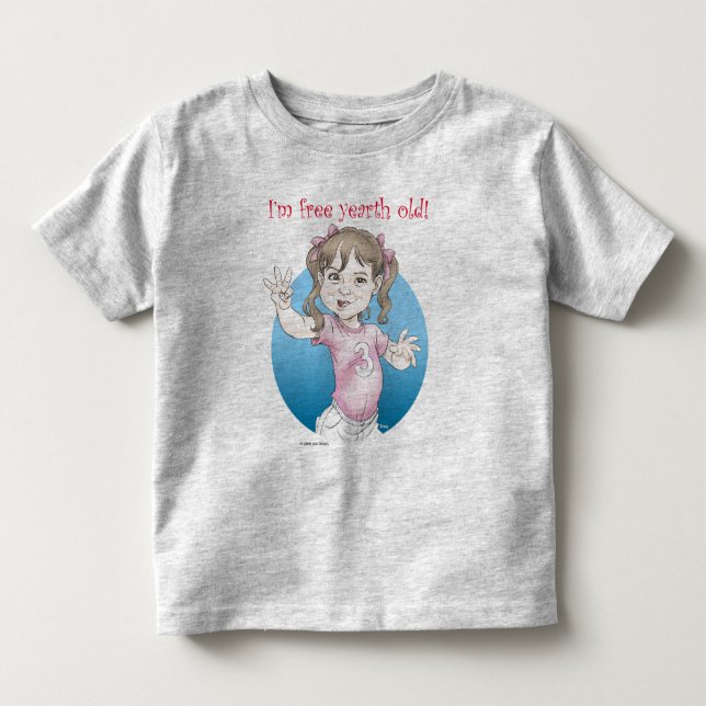 Camiseta De Bebé ¡Yearth libre viejo! (Anverso)