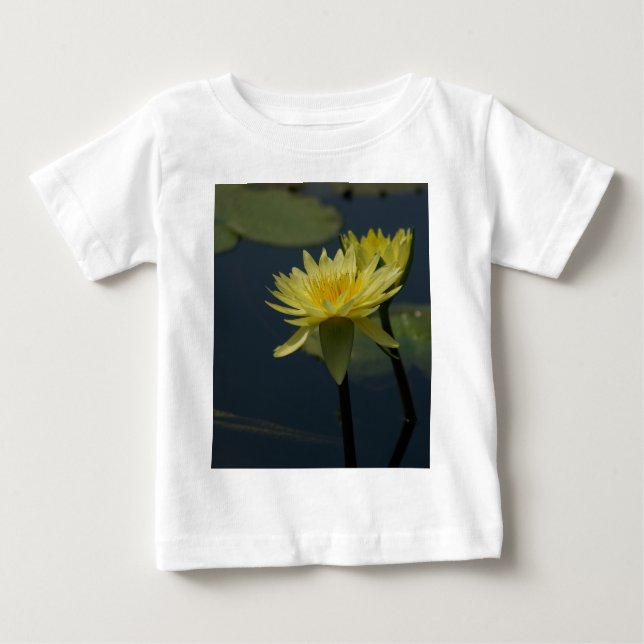 Camiseta De Bebé Yellow Lotus Waterlily (Anverso)