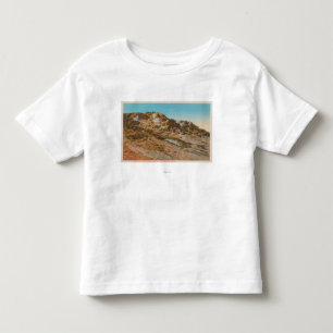 Camiseta De Bebé Yellowstone, WYView de la terraza de Júpiter