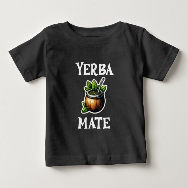 Camiseta De Bebé Yerba Mate (Anverso)