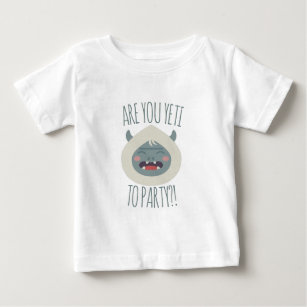 Camiseta De Bebé Yeti a ir de fiesta