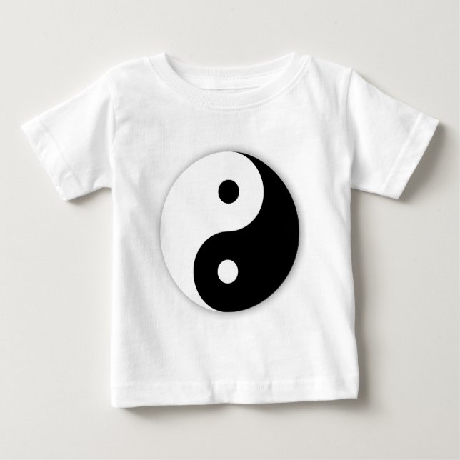 Camiseta De Bebé Yin Yang (Anverso)