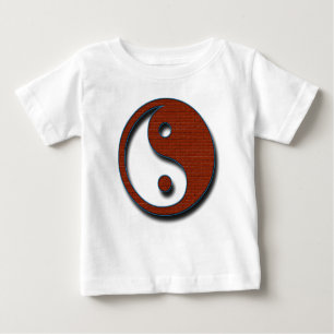 Camiseta De Bebé Yin Yang por Shirley Taylor