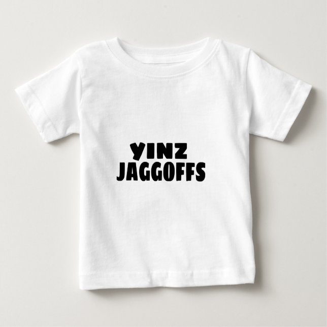 Camiseta De Bebé Yinz Jaggoffs (Anverso)