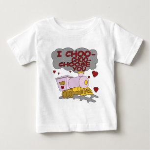 Camiseta De Bebé Yo Choo Choo Elija Usted
