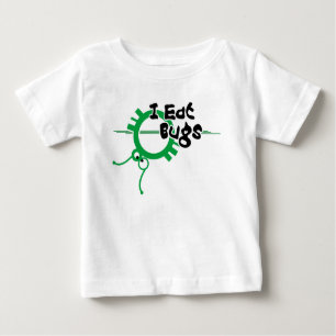 Camiseta De Bebé Yo como insectos
