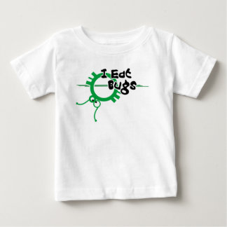 Camiseta De Bebé Yo como insectos
