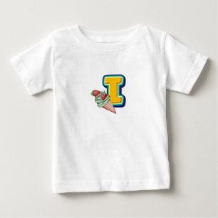 Camiseta De Bebé Yo por helado