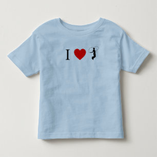 Camiseta De Bebé Yo salto de corazón