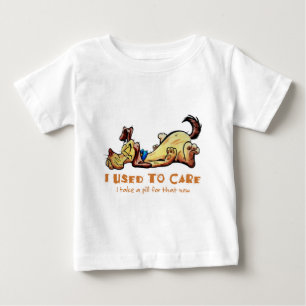 Camiseta De Bebé Yo Solía Preocuparme