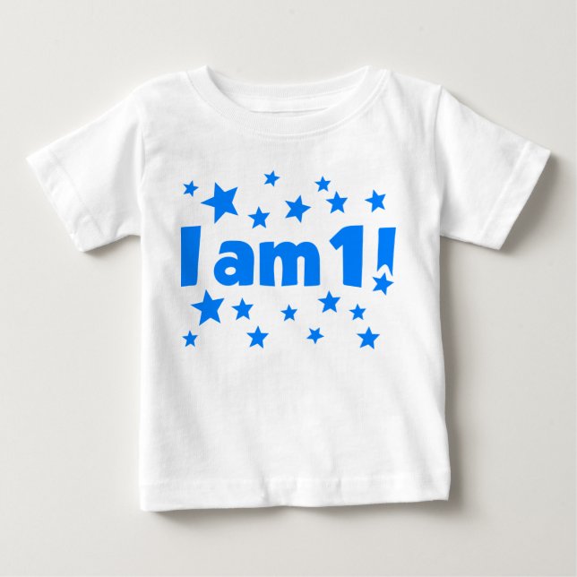 Camiseta De Bebé ¡Yo soy 1! (Anverso)