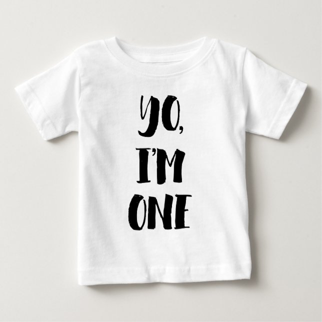 Camiseta De Bebé Yo, yo soy uno (Anverso)