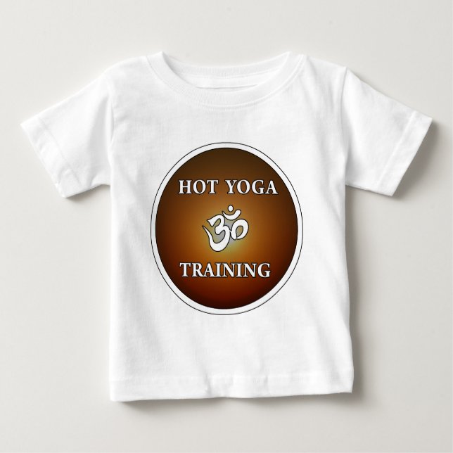 Camiseta De Bebé YOGA CALIENTE .jpg (Anverso)